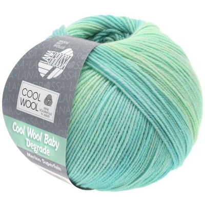 Cool Wool Baby Degradé mint