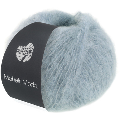 MOHAIR MODA eisblau