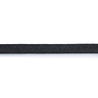 Gummiband Standard-Elastic 2m/12mm schwarz