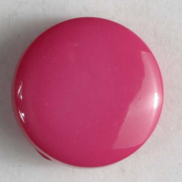 Modeknopf glänzend pink 15 mm