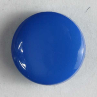 Modeknopf glänzend royalblau 13 mm