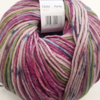 Supersocke 8-Fach Arktis Color beere grün blau