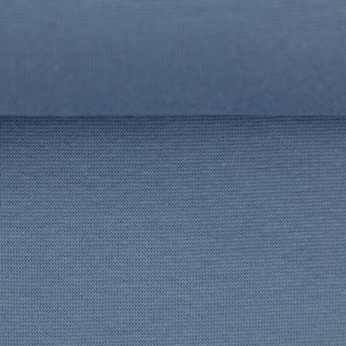 Sweat Stoff Eike jeansblau – Bild 3