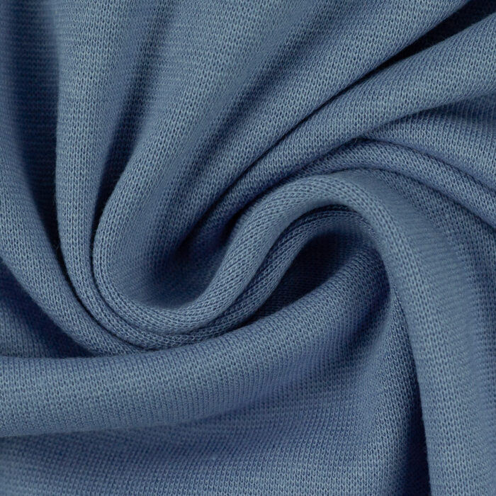 Sweat Stoff Eike jeansblau – Bild 2