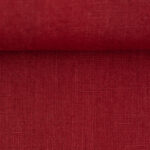 Leinen Mischgewebe rot