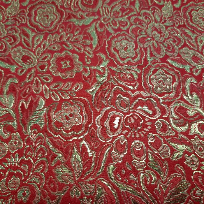 Brokat rot gold – Bild 8