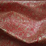 Brokat rot gold – Bild 4