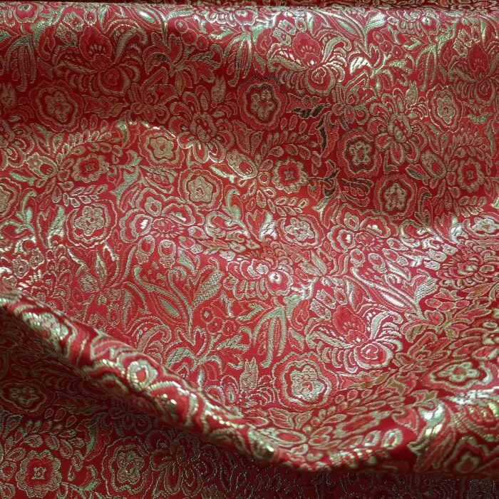 Brokat rot gold – Bild 4