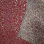 Brokat rot gold – Bild 6