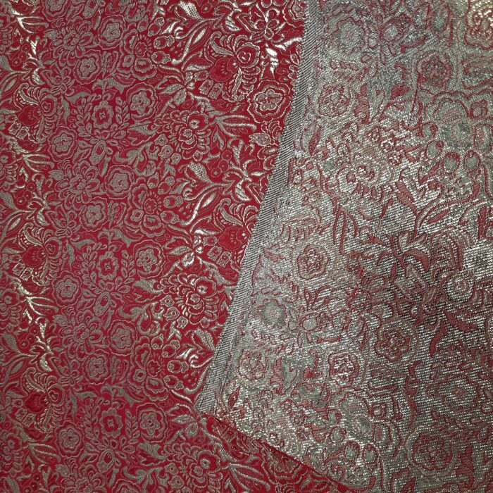 Brokat rot gold – Bild 6