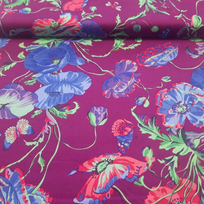 „Meadow“ Purple – Philip Jacobs für Kaffe Fassett Collectiv – Bild 5
