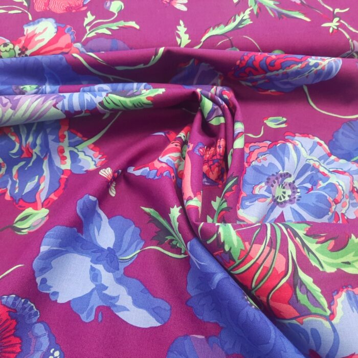 „Meadow“ Purple – Philip Jacobs für Kaffe Fassett Collectiv – Bild 3