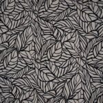 Leinen Viskose schwarz taupe Padua