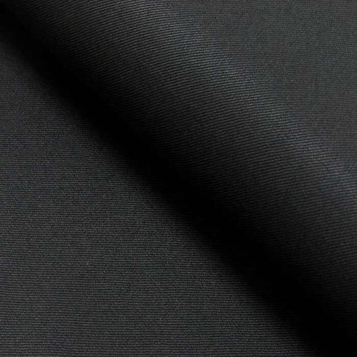 Gabardine Wolle Mischung schwarz – Bild 2