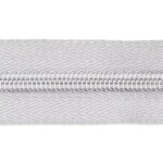 Endlosreißverschluss, 8mm, silber/gold