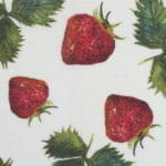 Beschichtete Baumwolle Erdbeeren – Bild 4