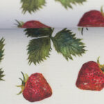 Beschichtete Baumwolle Erdbeeren – Bild 2