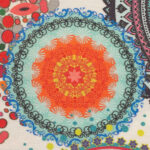 Beschichtete Baumwolle Mandala – Bild 3