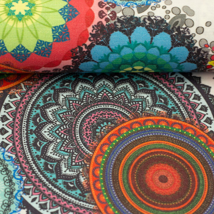 Beschichtete Baumwolle Mandala – Bild 4