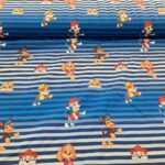 / Paw Patrol Jersey-Stoff – Dunkelblau Swafing