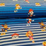 Paw Patrol Jersey-Stoff mit Streifen Swafing – Bild 2