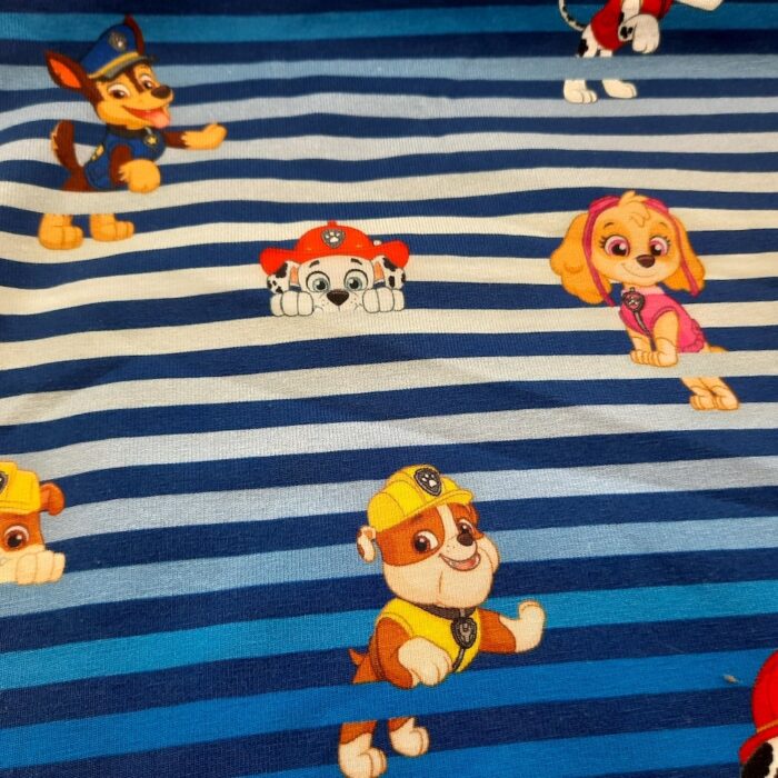 Paw Patrol Jersey-Stoff mit Streifen Swafing – Bild 3