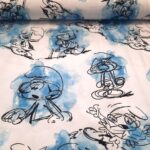 „Sketch Smurfs White"