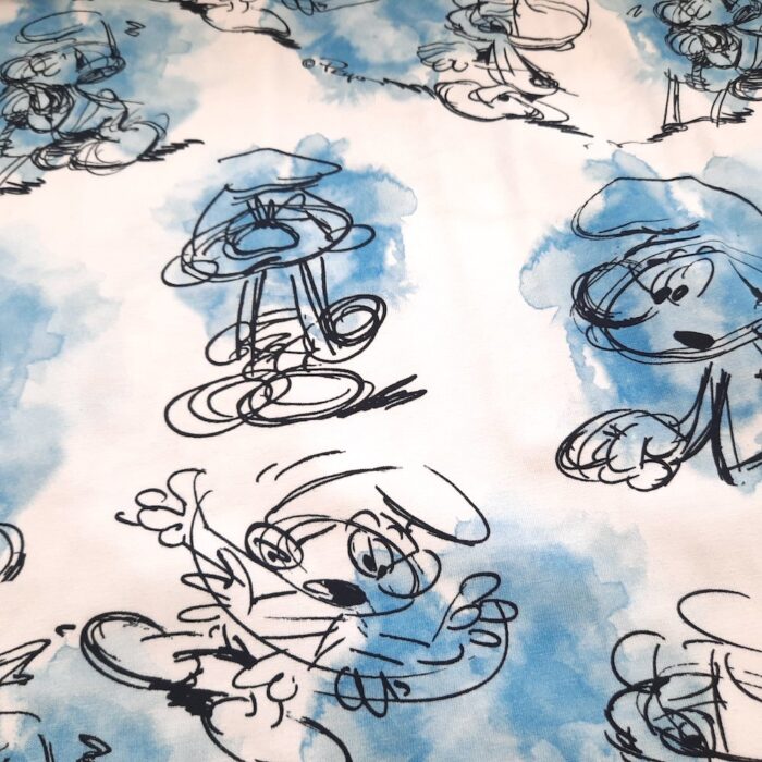 „Sketch Smurfs White"