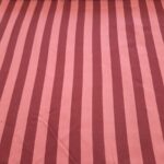 Viskose Light & Lush weinrot mit Streifen