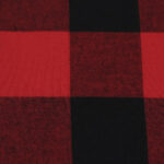 Flanell rot schwarz kariert – Bild 3