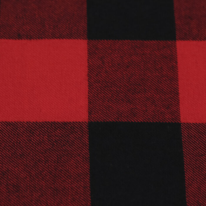 Flanell rot schwarz kariert – Bild 3