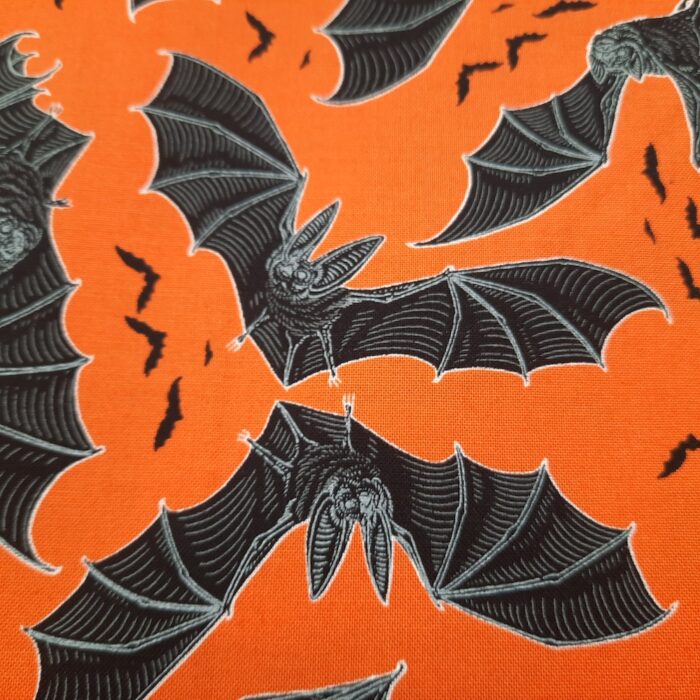 Fledermäuse schwarz orange – Bild 4