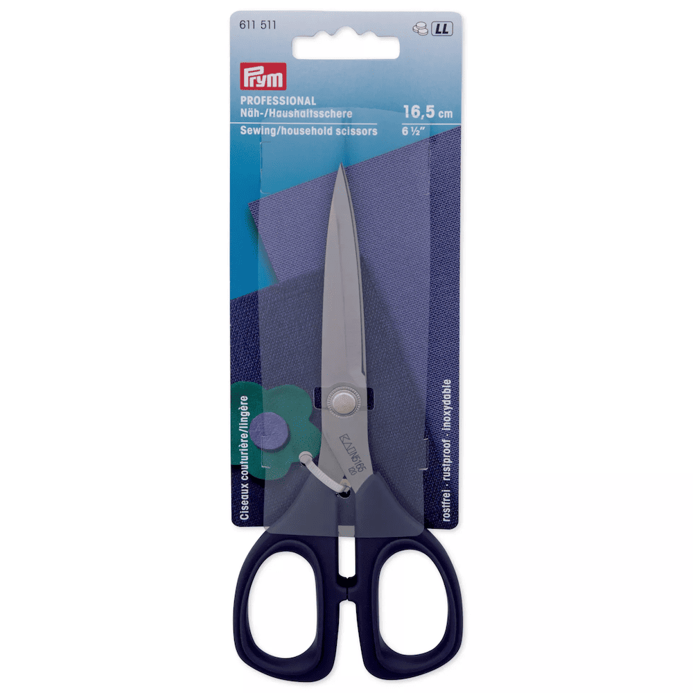 Schere-16,5-1 Kopie Näh- und Haushaltsschere "Professional" 16,5cm – Bild 1