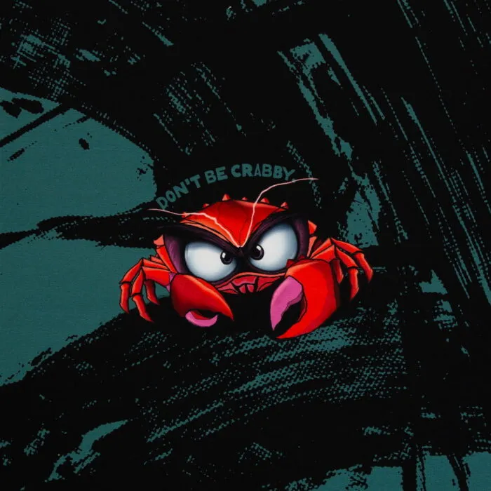 Eddy the Crab „Don't be crabby“ von Thorsten Berger,Panel – Bild 2