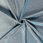 Glitzer Jersey eisblau – Bild 3