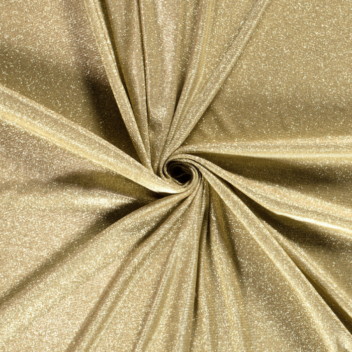 Glitzer Jersey gold – Bild 4