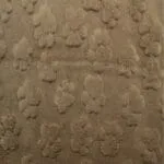 Fleece Hundepfoten taupe