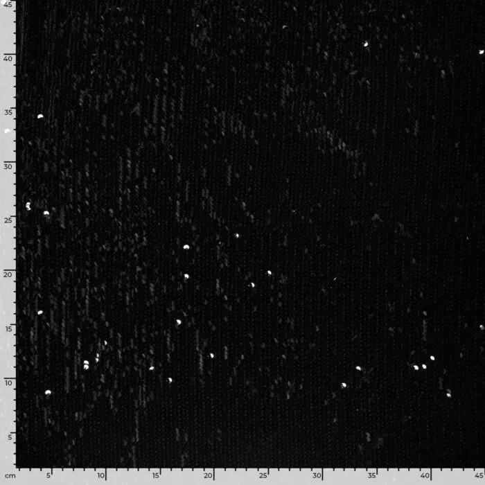 Paillette Uni Schwarz – Bild 3