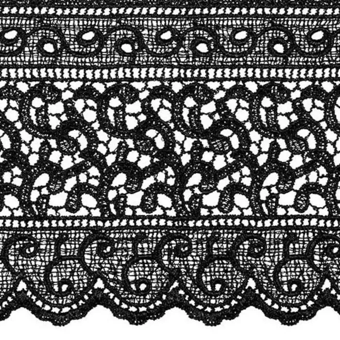 Spachtel Spitze schwarz 11 cm – Bild 2
