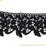 Spachtel Spitze schwarz 7,5 cm – Bild 3