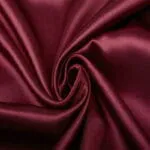 Crêpe Satin dunkelrot – Bild 5