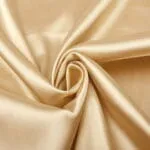 Crêpe Satin Hellgold – Bild 2