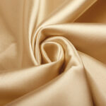 Crêpe Satin Hellgold – Bild 6