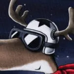 French Terry Panel Rudolf, Wintermoods – Bild 3